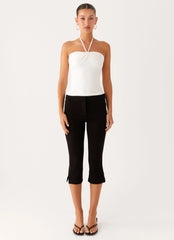 Good Thing Halter Top - White