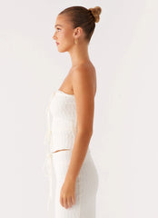 Blakely Tube Top - Ivory