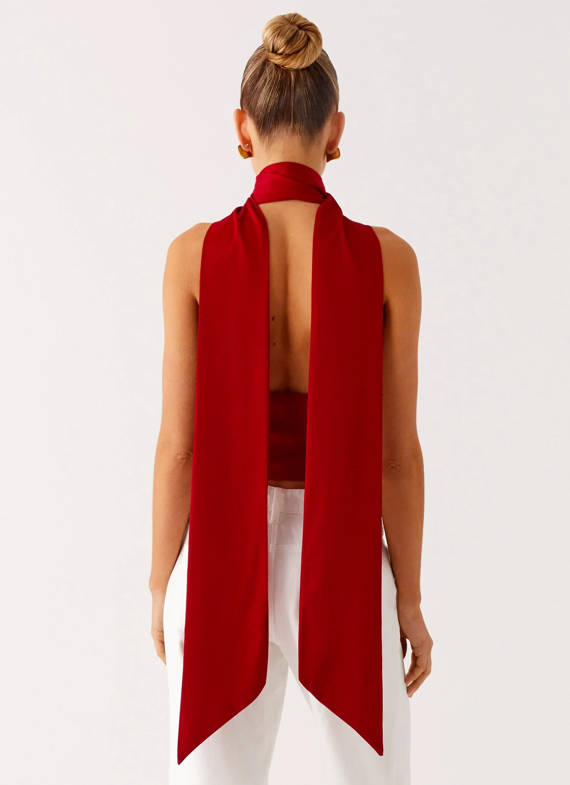 Catching Feelings Top - Red