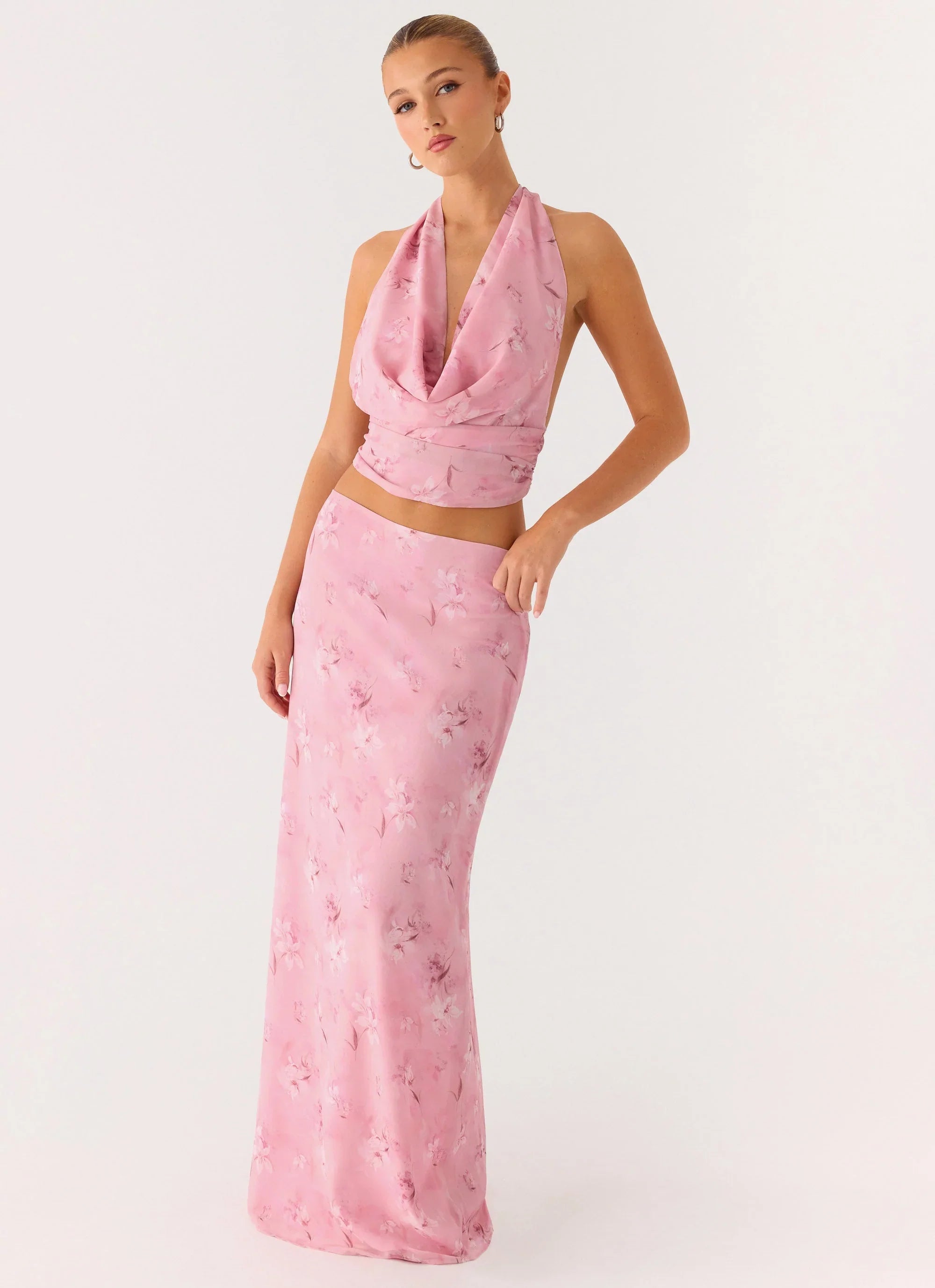 Soren Halter Top - Vintage Floral