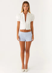 Tampa Micro Short - Heather Blue