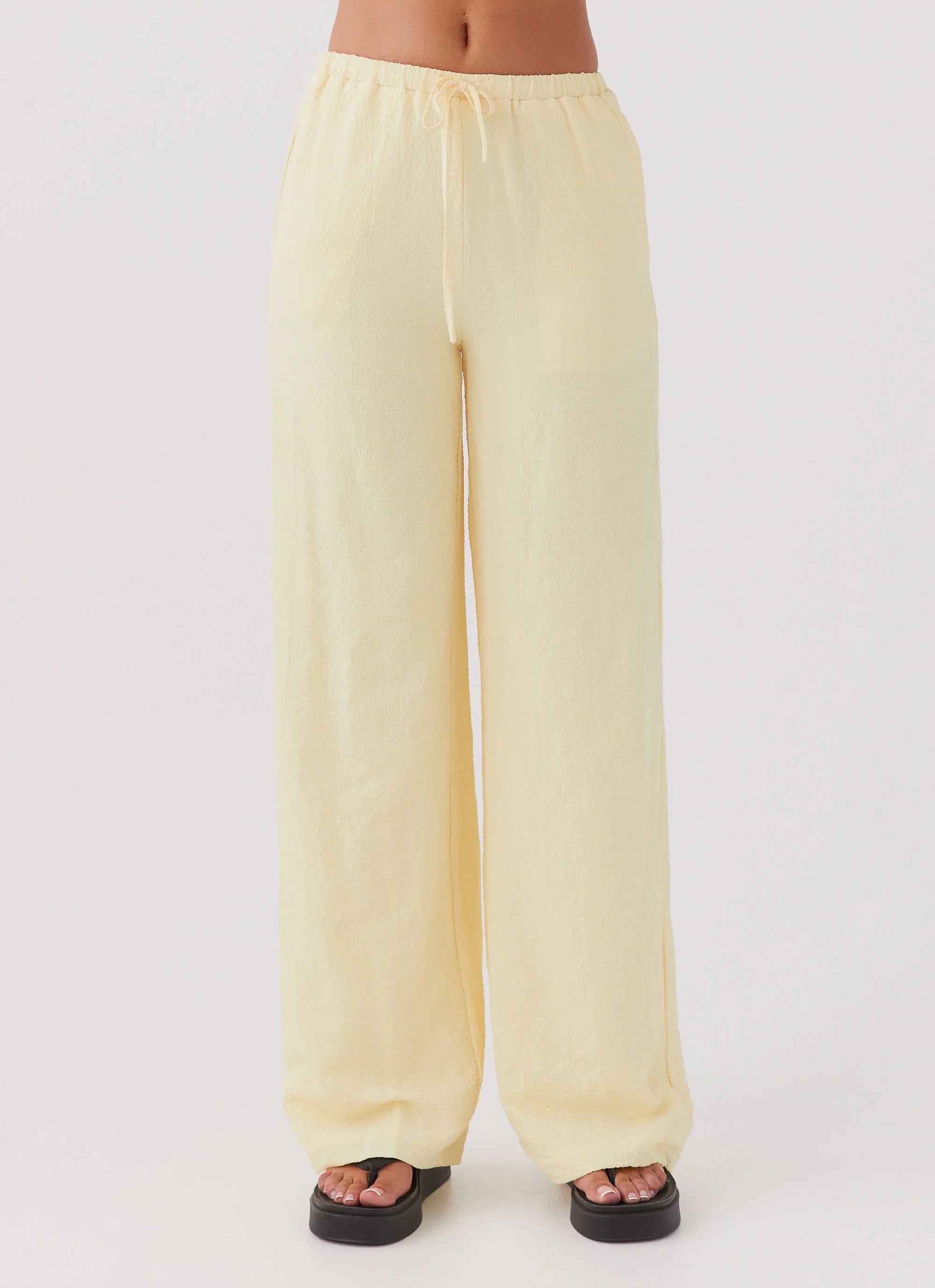 The Good Days Pants - Lemon