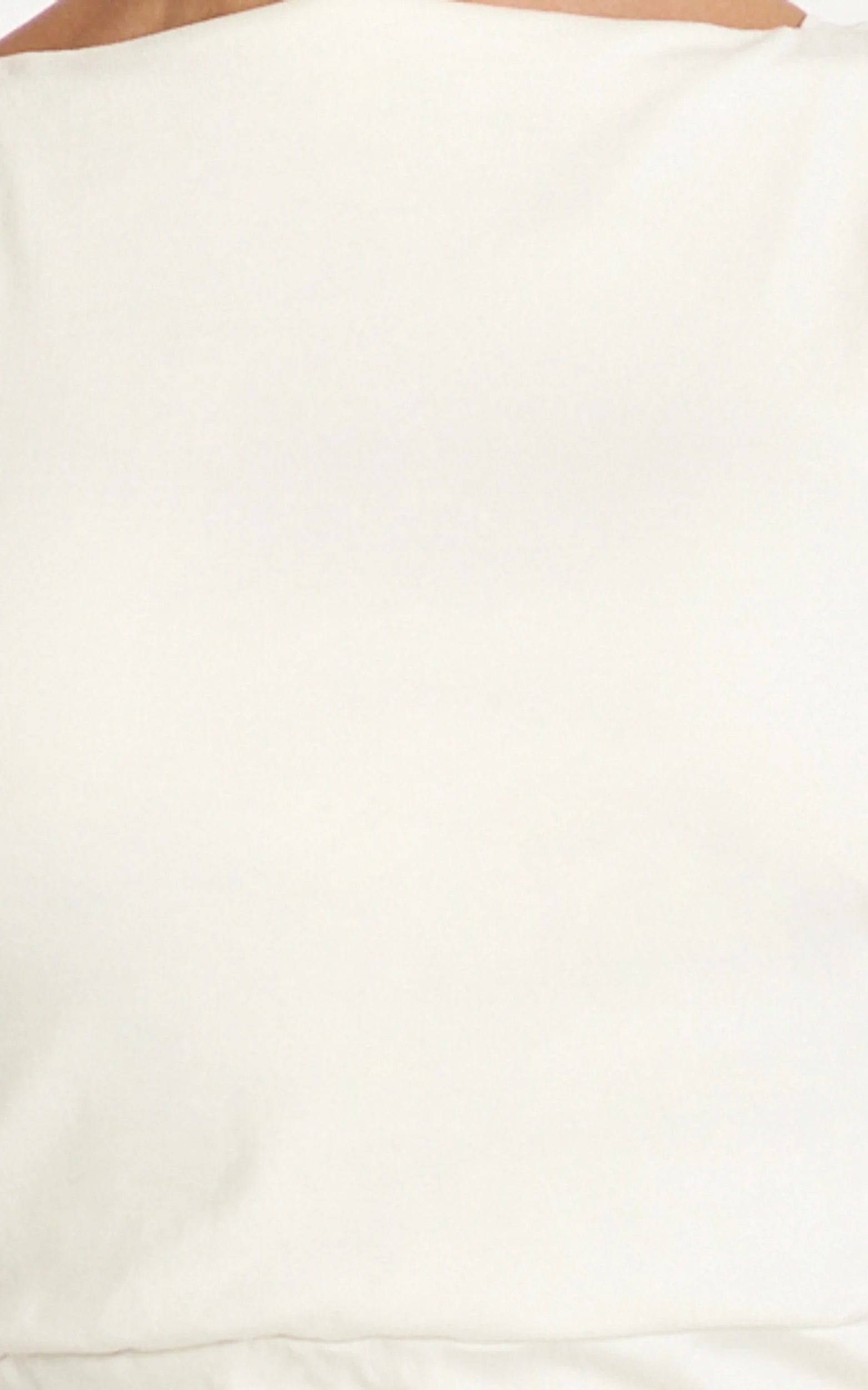 Liora Midi Dress - Boat Neck Side Twist Strap Midi Dress in Ivory