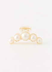 Oyster Club Claw Clip - Pearl
