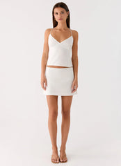 Sangria Top - White