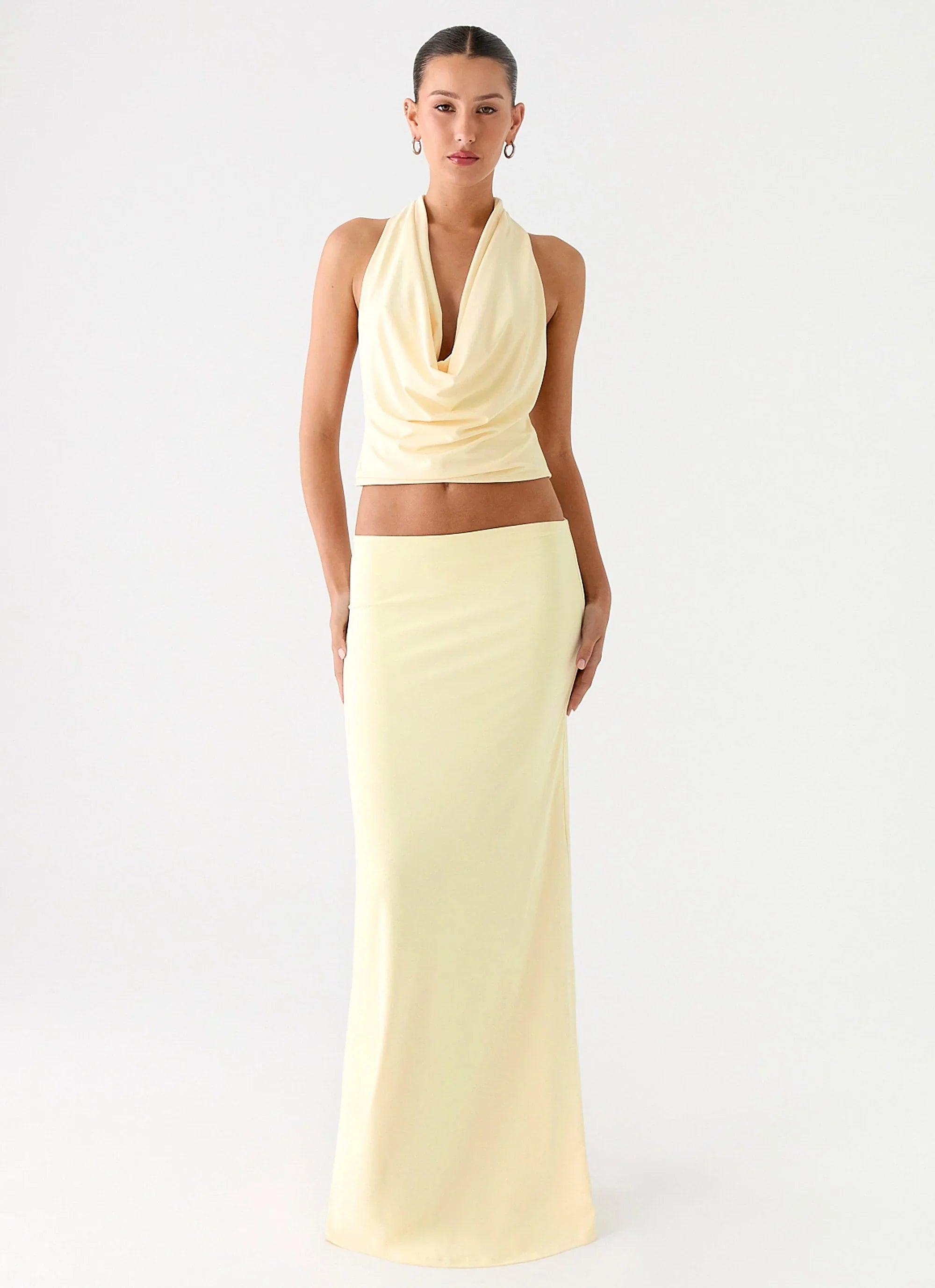 Ashi Maxi Skirt - Yellow