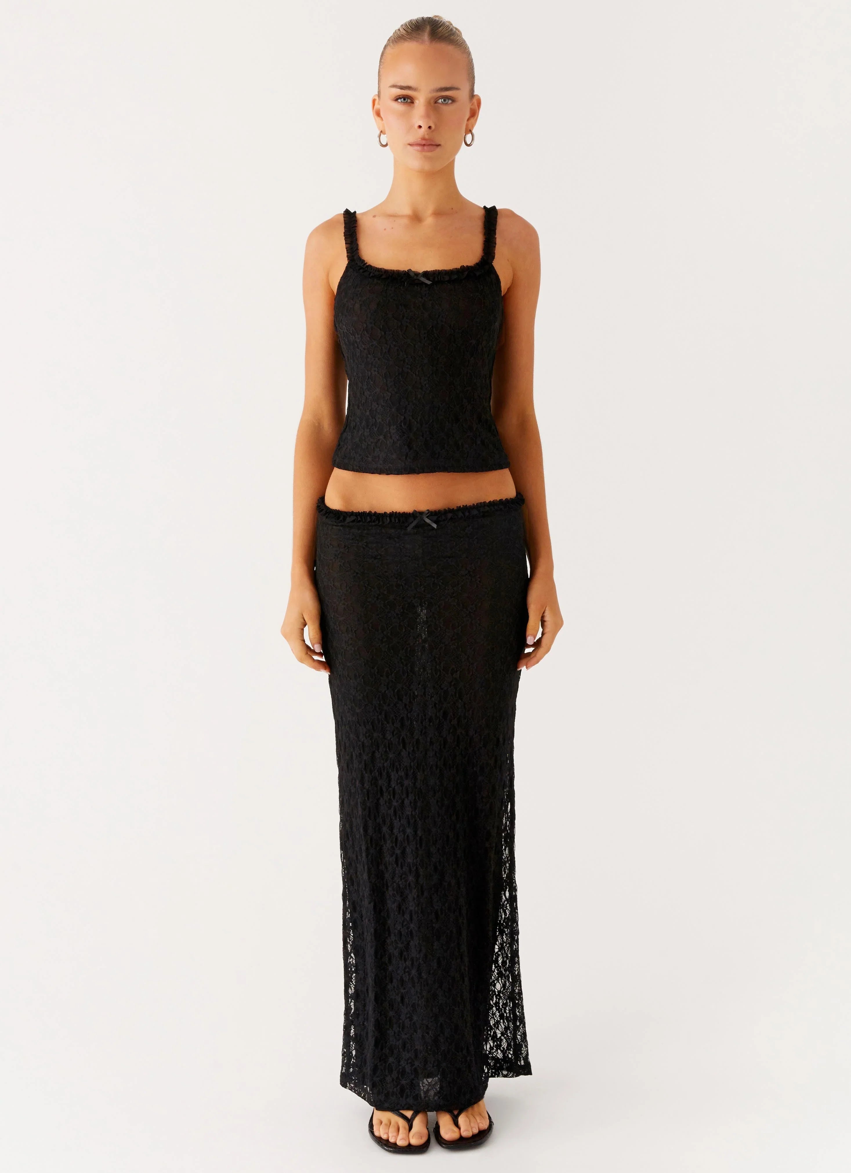 Ophira Cami Top - Black