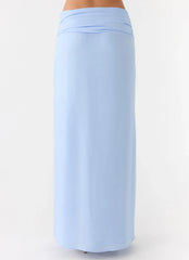 Remee Maxi Skirt - Blue