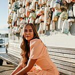 Rose Pink LA Devotee Dress White